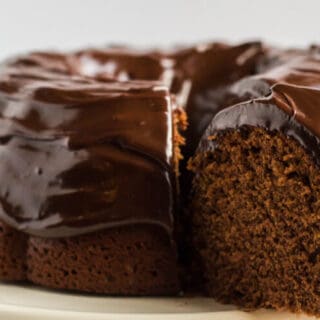 decadent chocolate sour cream pound cake