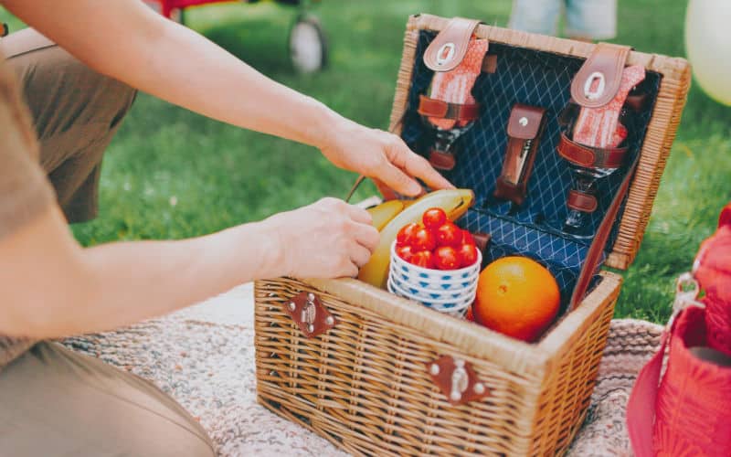 family picnic ideas picnic basket