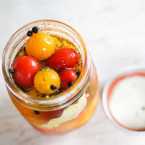 Pickled Cherry Tomatoes