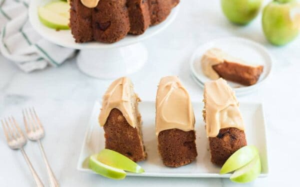 Apple Pound Cake With Creamy Caramel Frosting 7352