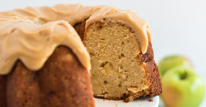 Brown Sugar Bundt Cake with Caramel Glaze - The Beach House Kitchen