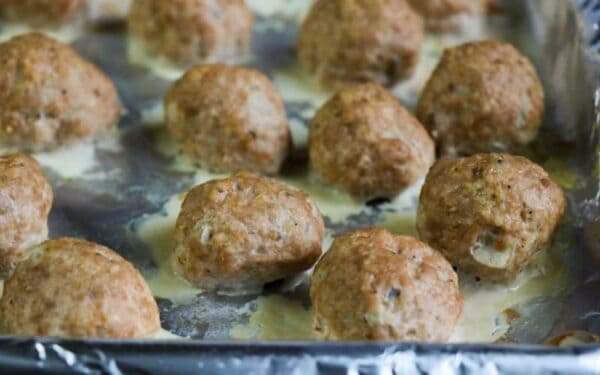 Bang Up Oven Baked Turkey Meatballs - Southern Eats & Goodies