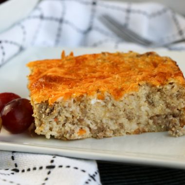 grits and sausage casserole