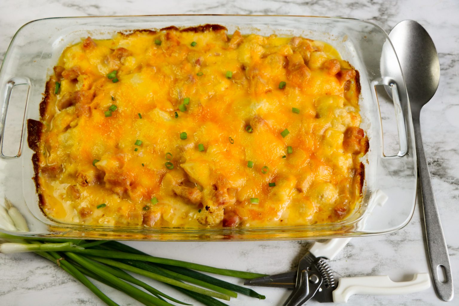 A Keto Ham Casserole the Whole Family Will Love