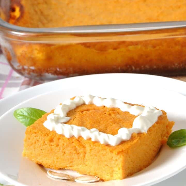 Pumpkin souffle casserole southern eats goodies