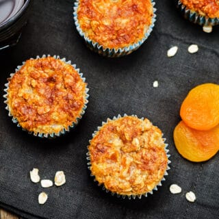 dried apricot muffins